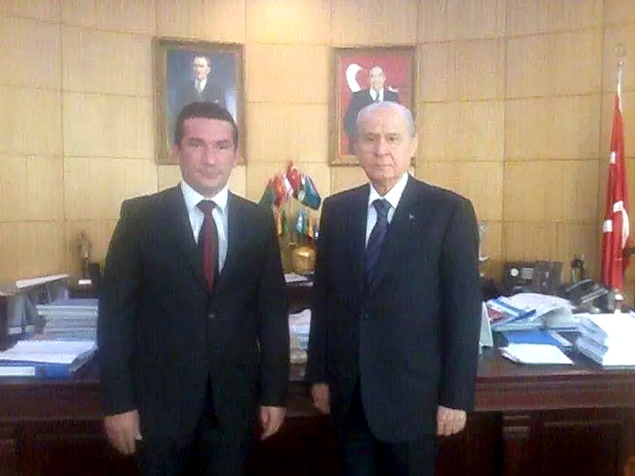 MHP Lideri Sayın Devlet Bahçeli ve Genel Başkan Okan Ertorun